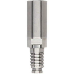 End Mill Head Blanks; Connection Type: Duo-Lock 20; Projection (Decimal Inch): 1.7913; Projection (mm): 45.5000; Material: Carbide; Series/List: DUO-LOCK