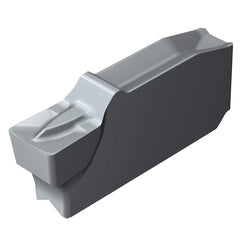 Grooving Insert: QI-NEGF H13A, Solid Carbide Neutral, 0.0941″ Cutting Width, Series CoroCut QI