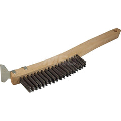Surface Preparation Brushes; Type: Wire Brush; Bristle Material: Wire