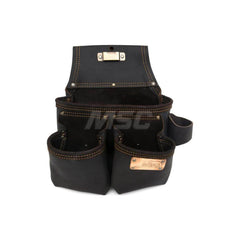 Tool Pouches & Holsters; Holder Type: Tool Bag; Carpenters Nail & Tool Bag; Tool Pouch; Tool Type: Framing; Material: Oil-Tanned Leather; Color: Brown; Number of Pockets: 3.000; Minimum Order Quantity: Oil-Tanned Leather; Mat: Oil-Tanned Leather; Material
