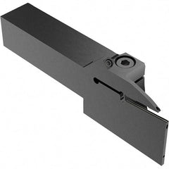 Seco - CFZ, External, Left Hand, 26mm Max Depth of Cut, 2mm Max Groove Width, Indexable Grooving Tool Holder - LC.. 2802.. Insert Compatibility, 20mm Shank Height, 20mm Shank Width, 116mm OAL, Through Coolant - Industrial Tool & Supply