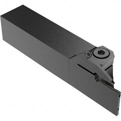 Seco - CFS, External, Left Hand, 16.5mm Max Depth of Cut, 2mm Max Groove Width, Indexable Grooving Tool Holder - LC.. 1902.. Insert Compatibility, 20mm Shank Height, 20mm Shank Width, 102mm OAL, Through Coolant - Industrial Tool & Supply