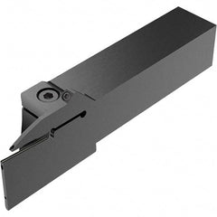 Seco - CFZ, External, Right Hand, 26mm Max Depth of Cut, 2mm Max Groove Width, Indexable Grooving Tool Holder - LC.. 2802.. Insert Compatibility, 25mm Shank Height, 25mm Shank Width, 136mm OAL, Through Coolant - Industrial Tool & Supply