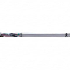 OSG - 4.3mm 0° Solid Carbide Screw Machine Drill Bit - Industrial Tool & Supply