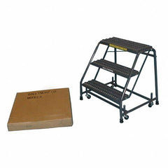 Ballymore - Rolling & Wall Mounted Ladders & Platforms Type: Stairway Slope Ladder Style: 50 Degree Incline - Industrial Tool & Supply