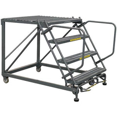 Ballymore - Rolling & Wall Mounted Ladders & Platforms Type: Stairway Slope Ladder Style: 59 Degree Incline - Industrial Tool & Supply