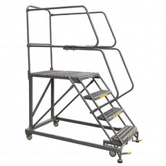 Ballymore - Rolling & Wall Mounted Ladders & Platforms Type: Stairway Slope Ladder Style: 59 Degree Incline - Industrial Tool & Supply