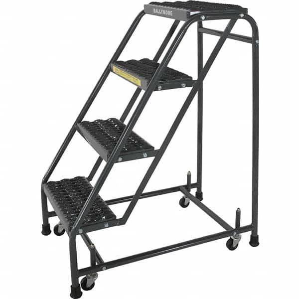 Ballymore - Rolling & Wall Mounted Ladders & Platforms Type: Stairway Slope Ladder Style: 50 Degree Incline - Industrial Tool & Supply