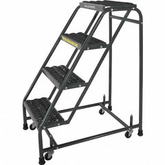 Ballymore - Rolling & Wall Mounted Ladders & Platforms Type: Stairway Slope Ladder Style: 50 Degree Incline - Industrial Tool & Supply