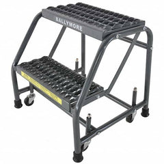 Ballymore - Rolling & Wall Mounted Ladders & Platforms Type: Stairway Slope Ladder Style: 50 Degree Incline - Industrial Tool & Supply