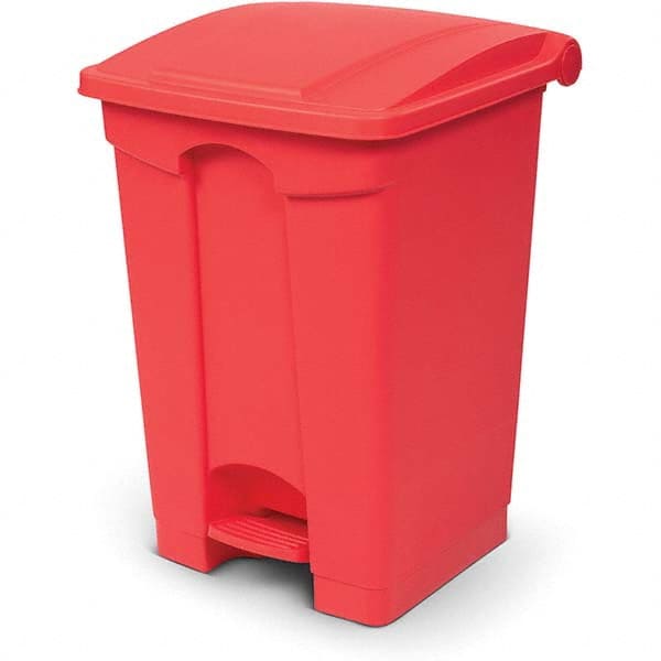 Toter - Biohazardous & Step-Open Trash Cans Label: Unlabeled Trash Can Capacity (Gal.): 12 - Industrial Tool & Supply