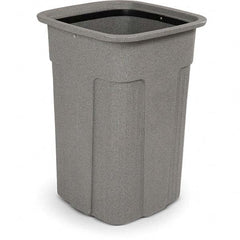 Toter - Trash Cans & Recycling Containers Type: Trash Can Container Shape: Square - Industrial Tool & Supply