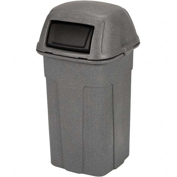 Toter - Trash Cans & Recycling Containers Type: Trash Can Container Shape: Square - Industrial Tool & Supply