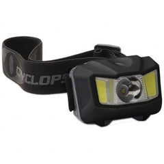 Cyclops - Flashlights Type: Hands-free Bulb Type: LED - Industrial Tool & Supply