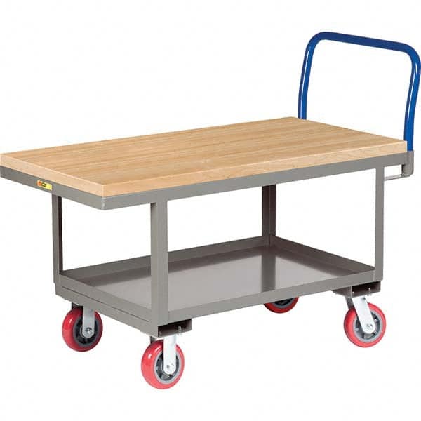 Little Giant - Bar, Panel & Platform Trucks Type: Raised Deck Platform Truck Load Capacity (Lb.): 2,000 - Industrial Tool & Supply
