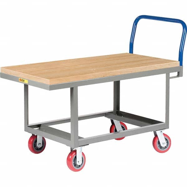 Little Giant - Bar, Panel & Platform Trucks Type: Raised Deck Platform Truck Load Capacity (Lb.): 2,000 - Industrial Tool & Supply
