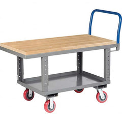 Little Giant - Bar, Panel & Platform Trucks Type: Raised Deck Platform Truck Load Capacity (Lb.): 2,000 - Industrial Tool & Supply