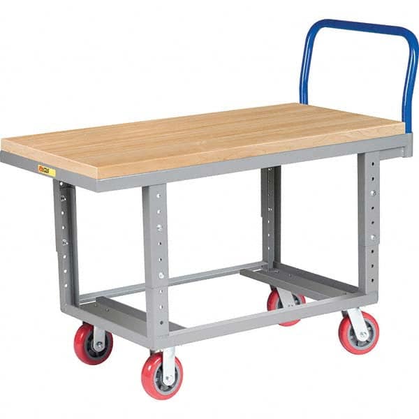 Little Giant - Bar, Panel & Platform Trucks Type: Raised Deck Platform Truck Load Capacity (Lb.): 2,000 - Industrial Tool & Supply