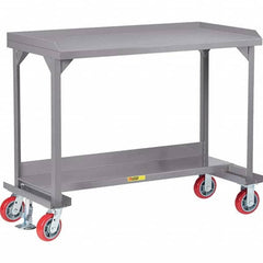 Little Giant - Mobile Work Benches Type: Mobile Work Bench Length: 72 (Inch) - Industrial Tool & Supply