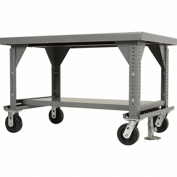 Little Giant - Mobile Work Benches Type: Mobile Work Bench Length: 60 (Inch) - Industrial Tool & Supply