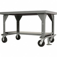 Little Giant - Mobile Work Benches Type: Mobile Work Bench Length: 60 (Inch) - Industrial Tool & Supply