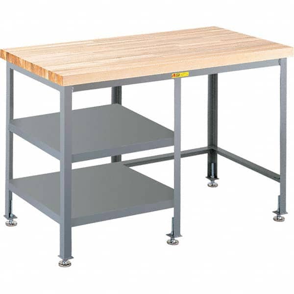 Little Giant - Stationary Work Benches, Tables Type: Work Bench Top Material: Butcher Block Maple - Industrial Tool & Supply