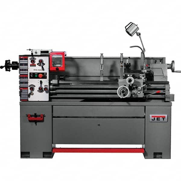 Jet - Bench, Engine & Toolroom Lathes Machine Type: Bench Lathe Spindle Speed Control: Electronic Variable Speed - Industrial Tool & Supply