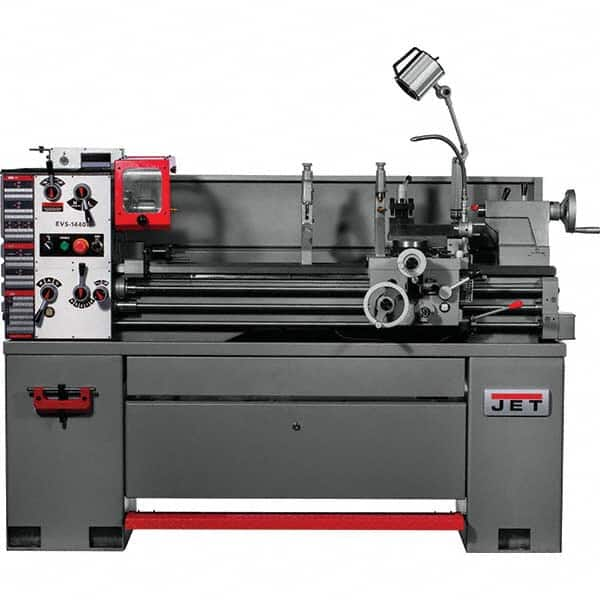 Jet - Bench, Engine & Toolroom Lathes Machine Type: Bench Lathe Spindle Speed Control: Electronic Variable Speed - Industrial Tool & Supply