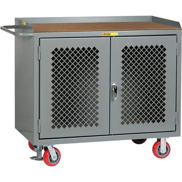 Little Giant - 3,600 Lb Capacity Mobile Cabinet - 48" Wide x 64" High - Industrial Tool & Supply