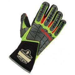 925CR S LIME PERF DIR GLOVES+CUT-RES - Industrial Tool & Supply