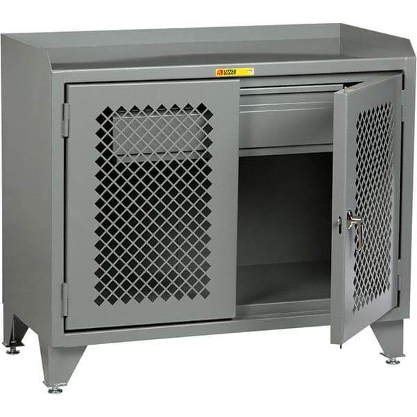 Little Giant - 3,600 Lb Capacity, 1 Drawer Mobile Cabinet Bench - 24" Wide x 43" High - Industrial Tool & Supply