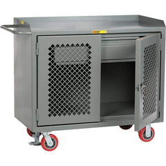 Little Giant - 3,600 Lb Capacity, 1 Drawer Mobile Cabinet - 48" Wide x 43" High - Industrial Tool & Supply
