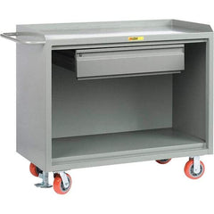 Little Giant - 3,600 Lb Capacity, 1 Drawer Mobile Cabinet - 48" Wide x 43" High - Industrial Tool & Supply