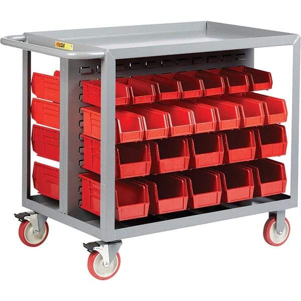 Little Giant - Bin Shelving Type: Bin Storage Cabinet Overall Height (Inch): 34 - Industrial Tool & Supply