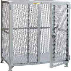Little Giant - 1 Shelf Storage Cabinet - Steel, 61" Wide x 33" Deep x 52" High - Industrial Tool & Supply