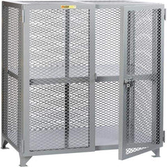 Little Giant - 1 Shelf Storage Cabinet - Steel, 49" Wide x 27" Deep x 52" High - Industrial Tool & Supply
