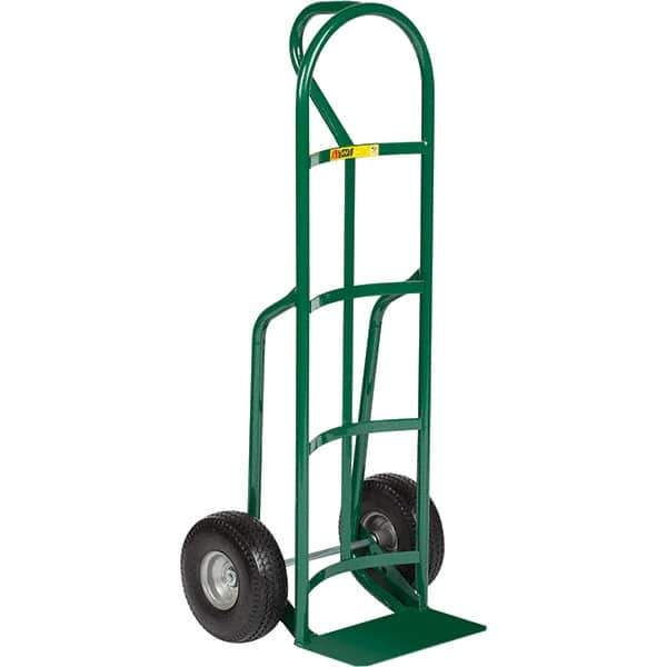 Little Giant - 800 Lb Capacity 49" OAH Hand Truck - Loop Handle, Steel, Flat-Free Microcellular Foam Wheels - Industrial Tool & Supply