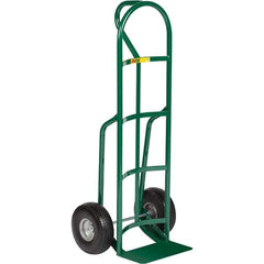 Little Giant - 800 Lb Capacity 49" OAH Hand Truck - Loop Handle, Steel, Flat-Free Microcellular Foam Wheels - Industrial Tool & Supply