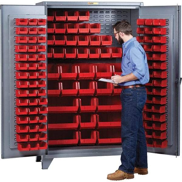 Little Giant - Storage Cabinet - Steel, 48" Wide x 32" Deep x 78" High - Industrial Tool & Supply