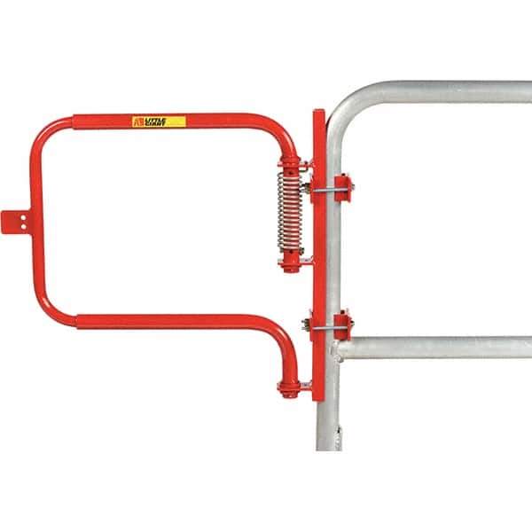 Little Giant - Steel Rail Safety Gate - Fits 22-1/2 to 36" Clear Opening, 3" Wide, - Industrial Tool & Supply