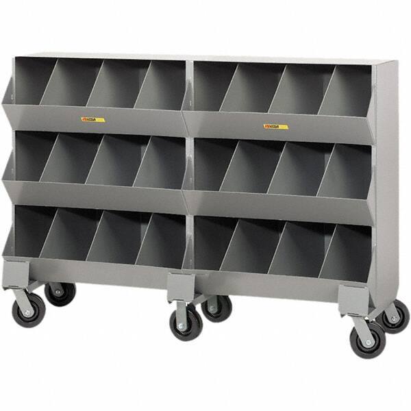 Little Giant - Bin Shelving Type: Bin Storage Cabinet Overall Height (Inch): 45-1/2 - Industrial Tool & Supply