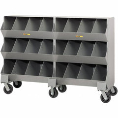 Little Giant - Bin Shelving Type: Bin Storage Cabinet Overall Height (Inch): 45-1/2 - Industrial Tool & Supply