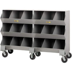 Little Giant - Bin Shelving Type: Bin Storage Cabinet Overall Height (Inch): 45-1/2 - Industrial Tool & Supply
