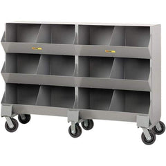 Little Giant - Bin Shelving Type: Bin Storage Cabinet Overall Height (Inch): 45-1/2 - Industrial Tool & Supply