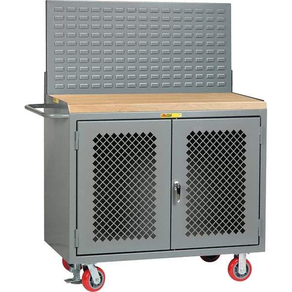 Little Giant - 3,600 Lb Capacity Mobile Cabinet - 48" Wide x 64" High - Industrial Tool & Supply