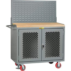 Little Giant - 3,600 Lb Capacity Mobile Cabinet - 48" Wide x 64" High - Industrial Tool & Supply