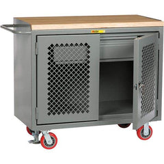 Little Giant - 3,600 Lb Capacity, 1 Drawer Mobile Cabinet - 48" Wide x 43" High - Industrial Tool & Supply
