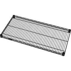 Quantum Storage - 1 Shelf Wire Shelving Unit - 24" Wide x 48" Deep x 1" High, - Industrial Tool & Supply