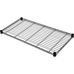 Quantum Storage - 1 Shelf Wire Shelving Unit - 24" Wide x 36" Deep x 1" High, - Industrial Tool & Supply