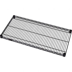 Quantum Storage - 1 Shelf Wire Shelving Unit - 12" Wide x 36" Deep x 1" High, - Industrial Tool & Supply